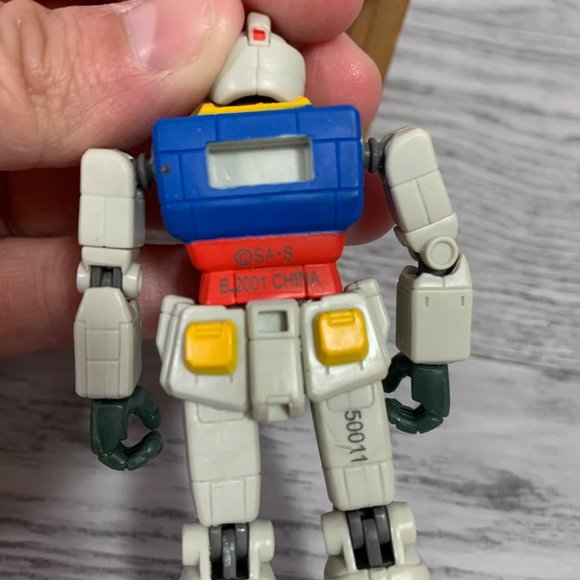 Vintage Bandai 2001 Mobile Suit RX 78 G Fighter Poseable Take Apart Figurine - Picture 2 of 3